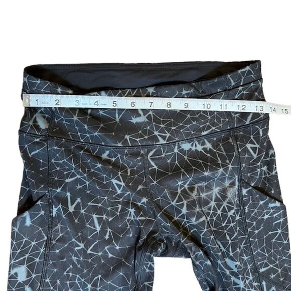 Lululemon Speed Tight III *Full-On Luxtreme Star Crushed Coal Black 6 - Picture 7 of 13